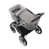 Saco Capazo + Colchoneta Polo Black 35x80x6 Cm - Cambrass