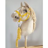 Halter A3 y Tether para Hobby Horse My Sweet Baby - Amarillo