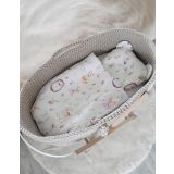 Moisés Boho Hecho a Mano My Sweet Baby - Beige Claro