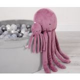 Pulpo Abrazable con Sonajero My Sweet Baby - Rosa Pastel - imagen 3