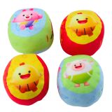 Set de Pelotas Blandas Coloridas con Frutas 4 piezas