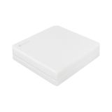 Mini colchón plegable Kikkaboo 45x80 para bebé en blanco - imagen 2