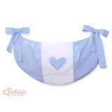 Bolsa Organizadora de Juguetes My Sweet Baby - Corazones Azules
