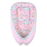 Cocoon Reversible Premium para Bebés My Sweet Baby - Moons Pink