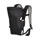 Portabebés Myra Mesh Negro Kikkaboo - Comodidad y Seguridad