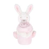 Juguete y manta de bebé Rabbits in Love Kikkaboo