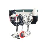 Espiral Educativa de Peluche BLACK&WHITE Sensillo - imagen 3