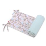 Protector de Cuna My Sweet Baby - Universal Beige Leaves