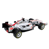 Coche de Carreras RC Control Remoto 1:12 Plata con Sonido