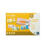 Caja de puzzle Trixie - Parejas de animales para bebés