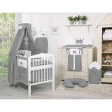 Dosel de Cuna My Sweet Baby - Canopy Prince/Princess Anthracite - imagen 3