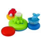 Set de Juguetes de Baño Interactivos con Animales y Fuente - imagen 2