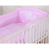 Juego de Cuna My Sweet Baby 3 piezas - Corazones Colgantes - imagen 3