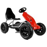 Gokart B012 de Lean Cars con ruedas inflables rojas y diseño atractivo.