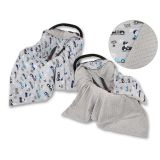 Manta Doble Cara para Silla de Coche My Sweet Baby con Conejitos