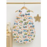 Cotton Sleeping Bag For Children, Size M, 3-12 Months, Tog 2.5, All-season - Construction