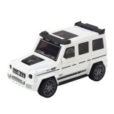 Coche Off-Road Metal con Luz y Sonido Blanco y Azul