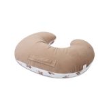 Almohada de lactancia Sensillo Velvet Crochet Friends fabricada con suave velvet.