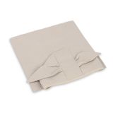 Poncho de baño Sensillo Waffle beige con capucha absorbente