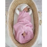 Saco de dormir para bebé My Sweet Baby - Muselina Rosa Pastel 0-6 meses - imagen 2