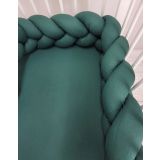 Protector de Cuna Knot Bumper XXL Bottle Green - My Sweet Baby - imagen 3