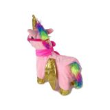 Caballo Interactivo Rosa con Alas Doradas y Música - imagen 2