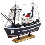 Modelo Decorativo de Barco de Pesca Flying Lady 24x23cm - imagen 2