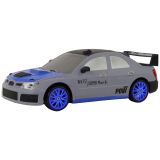 Coche Deportivo Control Remoto R/C 1:24 Gris con Ruedas Intercambiables
