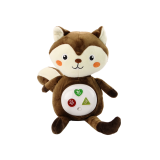Esquilo de Peluche Interactivo con Melodías Educativas