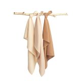 Pañales de Muselina Sensillo - Pack de 3, Color Marrón - imagen 3