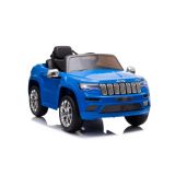 Coche eléctrico Jeep Grand Cherokee Azul en vista frontal