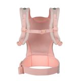 Portabebés Hoody Fly knit Rosa Kikkaboo - Comodidad y Estilo - imagen 2