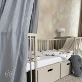 Dosel de techo de muselina – Gris