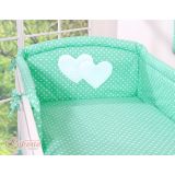 Juego de Cuna 2 Piezas My Sweet Baby - Corazones Colgantes - imagen 2