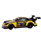 Coche Teledirigido Amarillo 1:16 con Ruedas de Goma