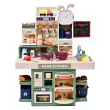 Set de Cocina de Lean toys, fabricado en plástico seguro y colorido.