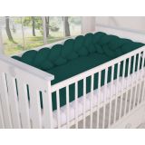 Protector de Cuna Knot Bumper - My Sweet Baby, Verde Botella - imagen 2