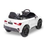 Vista lateral del Coche Eléctrico Audi RS3 Blanco Toyz