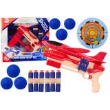 Set de Lanzador de Aviones y Dardos Foam 5 en 1
