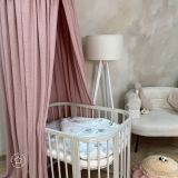 Dosel de techo de muselina – Rosa