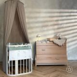 Dosel de techo de tul – Taupe