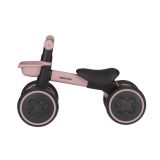 Correpasillos Kikkaboo Blinky rosa 1-3 años con sillín ajustable, vista lateral