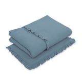 Juego de Cuna Muselina 2 Piezas My Sweet Baby - Azul Pastel