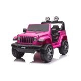 Jeep Wrangler Rubicon Eléctrico DK-JWR555 Rosa