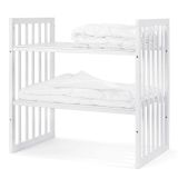 Cuna Wood 7 en 1 con Colchón Waldin Blanco