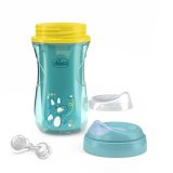 Taza Térmica Chicco 266ml con Boquilla Dura Turquesa - imagen 3
