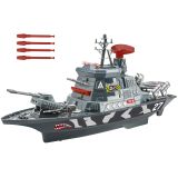 Set Militar de Batalla con Barco de Guerra y Sonidos