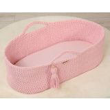 Sábana de Algodón para Moisés My Sweet Baby 75x35 cm Rosa - imagen 2