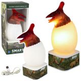 Lámpara LED Huevo Pterosaurio Dinosaurio