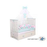 Mosquitera de Chiffon Blanca My Sweet Baby para Cuna - imagen 2